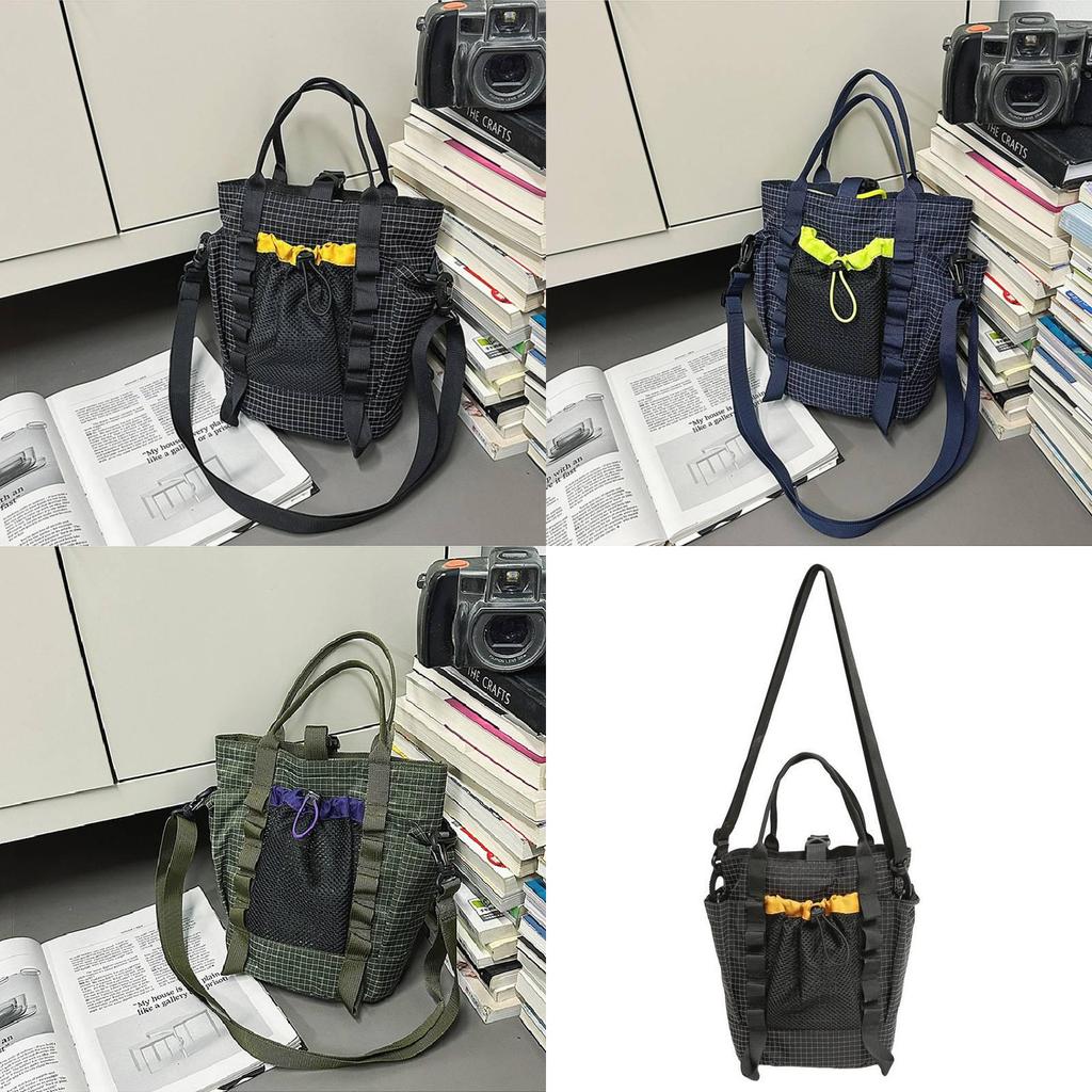 Minimalist Water Bucket Shoulder Bag With Streetwear Design For Casual Outings