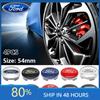 Car Sticker Ford 2025 Hot 4pcs 54mm 5.4cm Wheel Hub Logo Fitting for the Ford Focus Fusion Fiesta Mustang ST F-150 Mondeo Center