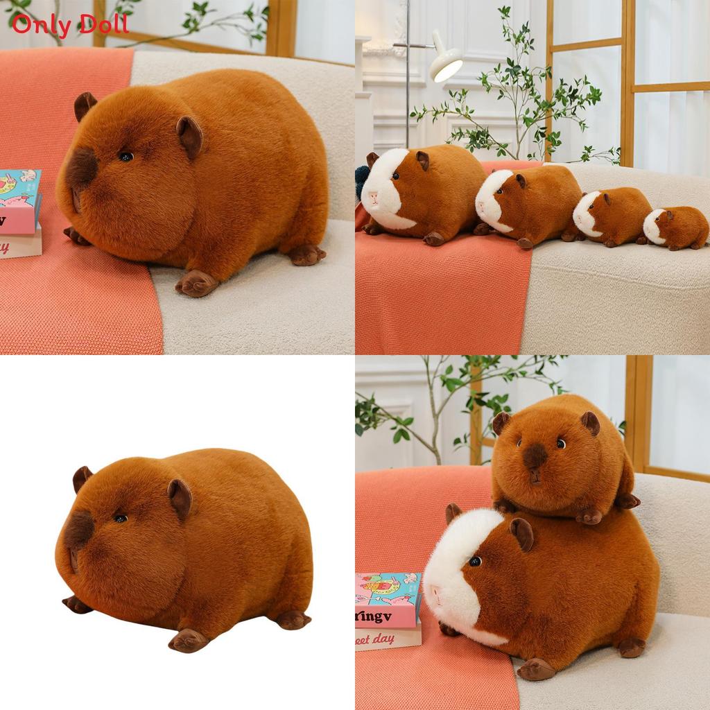 Süßes Cartoon Braunes Pose Holländisches Schwein Plüschtier Puppe Für Kinder Kinder Geschenk