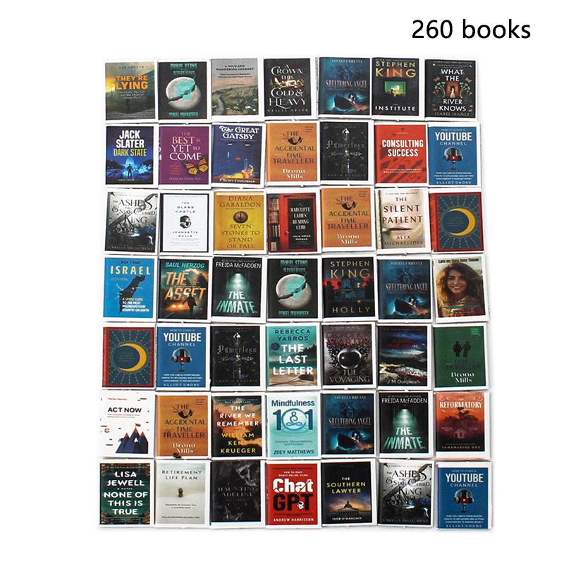 

1 комплект миниатюрных украшений для комнаты, креативная антитревожная книжная полка, ручная работа, комнатная коробка с изысканными деревянными сценами as the picture