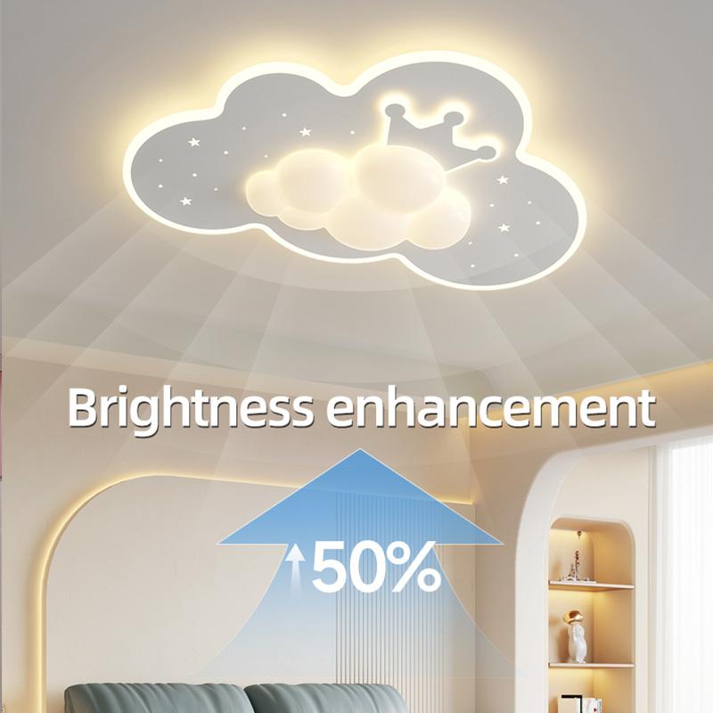 Creative Cloud Bubble LED Ceiling Light Home Decor Bedroom Children's Room Girl  Pendant Lamp Interior Ceiling Chandelier