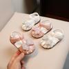 Baby Toddler Princess Shoes With Magic Tape For Summer Playtime