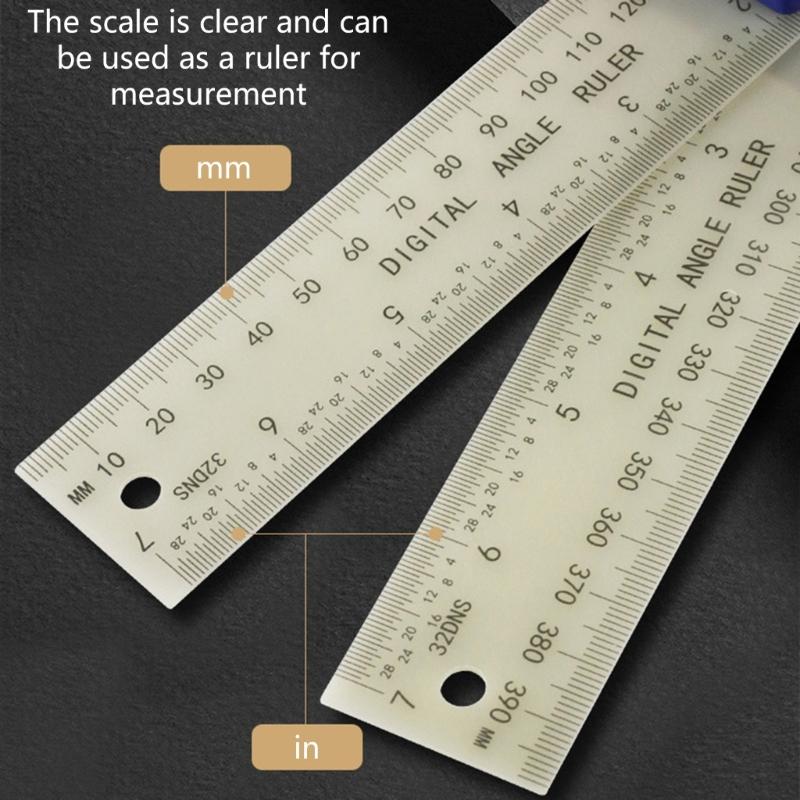 Engineering Digital Angles Finders 360 Degree LCD Display Electronic Protractor Tool For Furniture Making