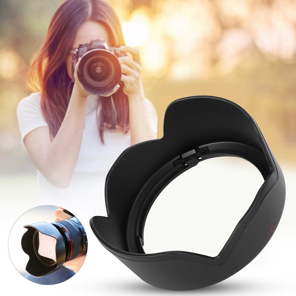 EW 53 Quality Plastic Camera Lens Hood Shade for Canon EOS M10 EF M 15 45 mm f 3.5 6.3 SM