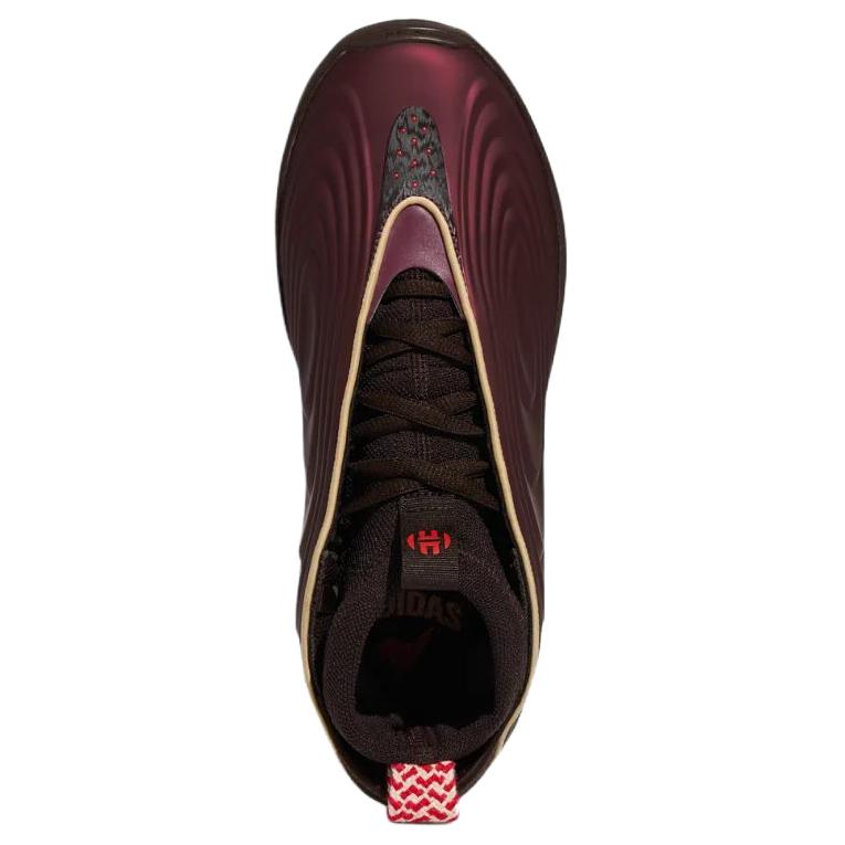 Adidas Harden Vol. 10 Year of the Horse Unisex Sneakers Red Maroon Aurora-Coffee KJ5133