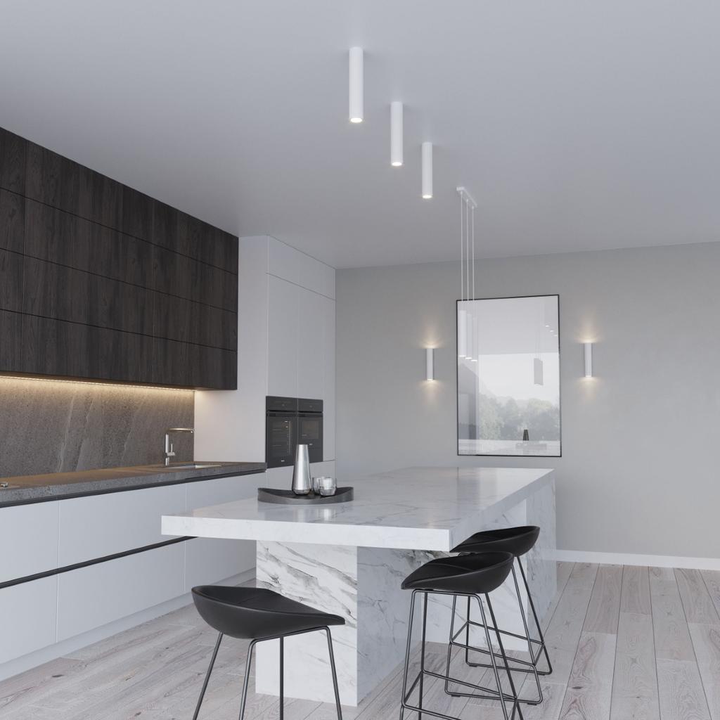 Lagos 2 white wall lamp