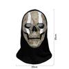 Creepy Halloween Full Head Skull Mask, Adult Entire Head Realistic Latex Helmet, Scary Skeleton