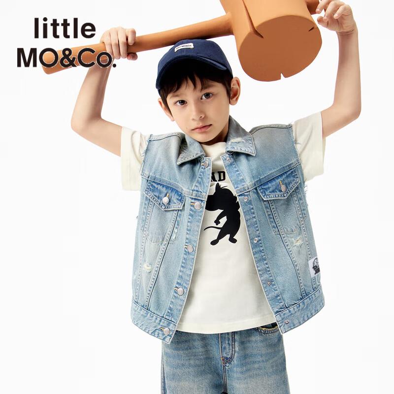 Little MO&Co. Tom and Jerry Cool-Touch Denim Jacket 130
