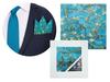 Men' Pocket Square for a Jacket Van Gogh Blossoming Almond Tree Art Gift