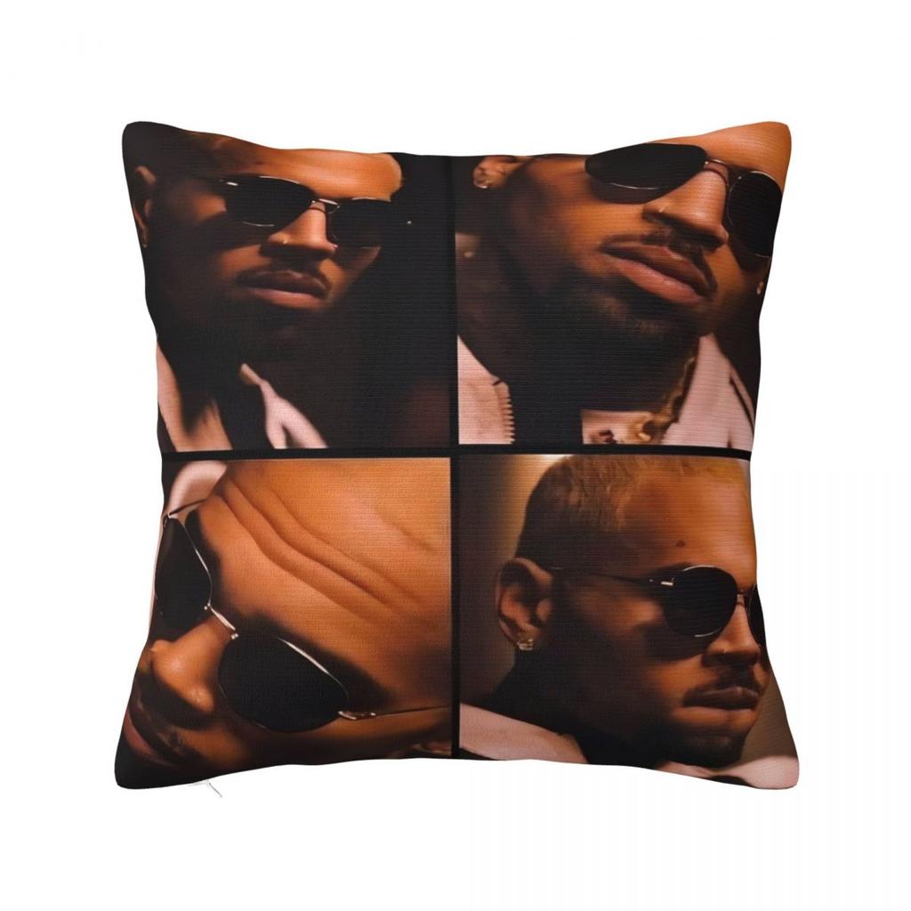 Chris Brown Breezy Bowl Xx Poster Pillow Case Funny Pillow Cover Soft Graphic Cushion Cover Pillowcases For Sofa Home Decorative