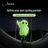 Tappi valvola luminosi a forma di osso e set di accessori per bicicletta