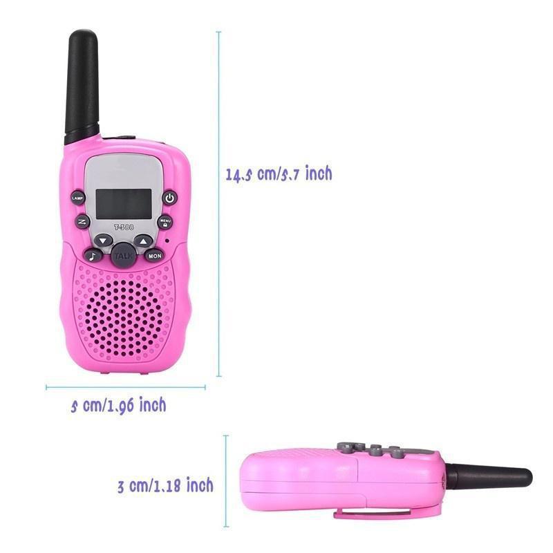 1Pair Child Kids Walkie Parenting Game Mobilní telefon Mluvící hračka pro děti