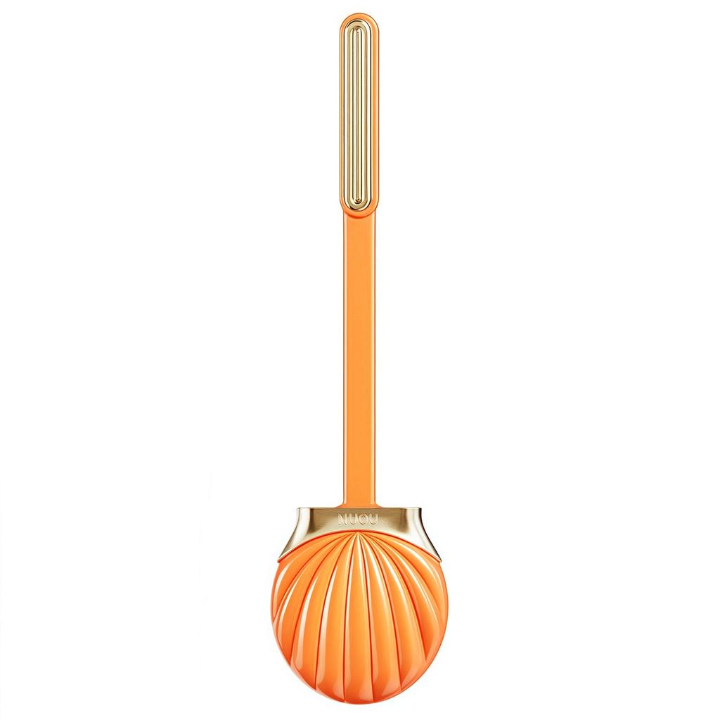 Silicone Toilet Brush with Holder Set for Bathroom Long Handle Silicone Flat Toilet Brush No Dead Corner Cleaning Brushes Tools
