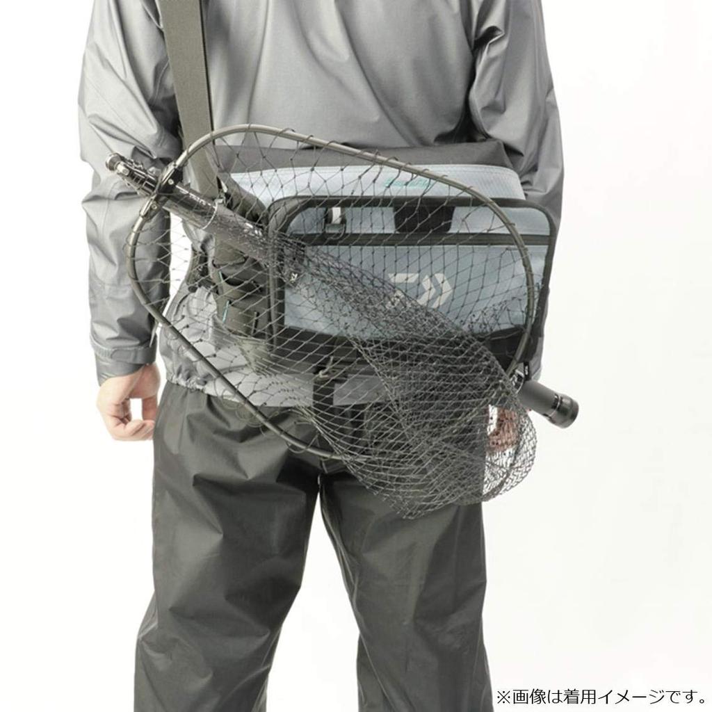 Daiwa Emeraldas Tactical Shoulder Bag 14 x 43 x 4550133129063 (B) Gray, Approx. 25cm,