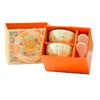 Spring Dishes And Plates Pastoral Ceramic Underglaze Color Opening Event Gifts Porcelain Tableware Gift Box Set Gift