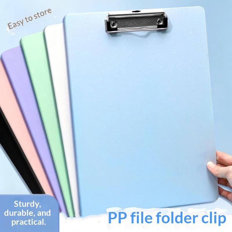 A5 Looseleaf Notebook Clipboard Lightweight Memo Pad Portable Paper Holder Bill Clip for Travel Office School Supplies