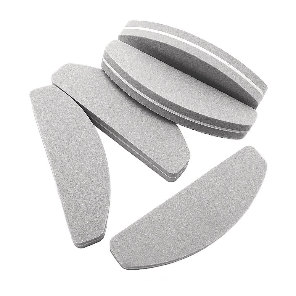 Half-Moon Multi-Color Sponge Nail File Block