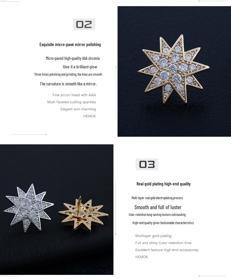 Stylish Sunflower Brooch – Unisex Luxury Micro-Paved Zirconia Lapel Pin