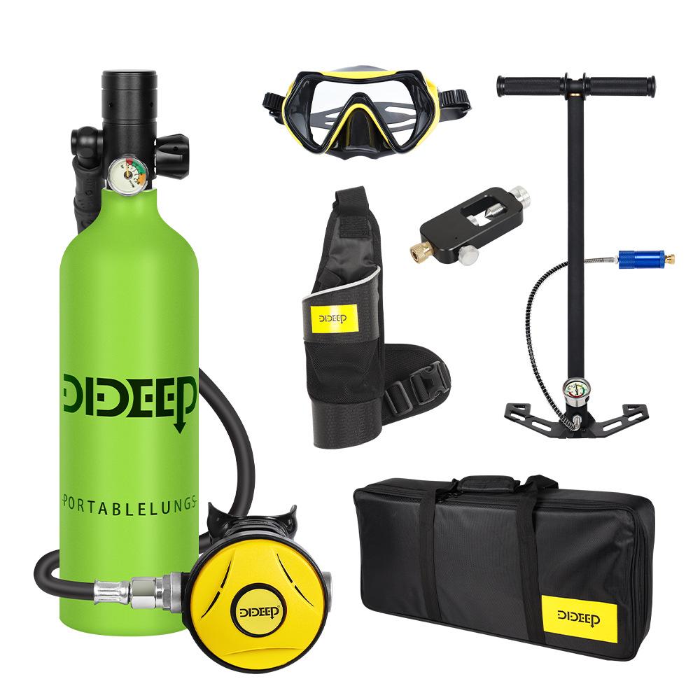 DIDEEP X4000Pro 1L Portable Underwater Diving Oxygen Cylinder