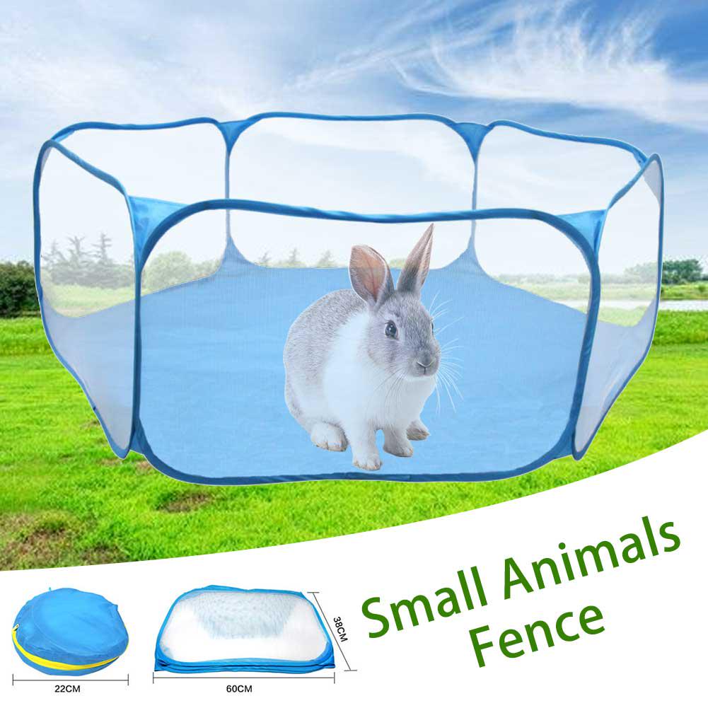 transparent pet playpen