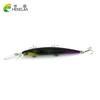HENGJIA 12,7 g Deepwater Long Lip Minnow Lure 10 Stück/Packung Haken Lebensechter Hechtköder