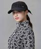 Binpolaegseseoli Women'S Shirred Sun Visor - Black