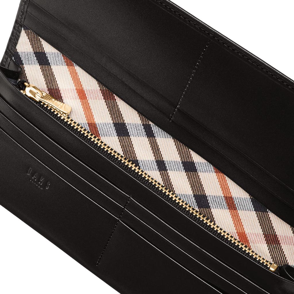 Daks Luxe Herren Langbörse, Schwarz