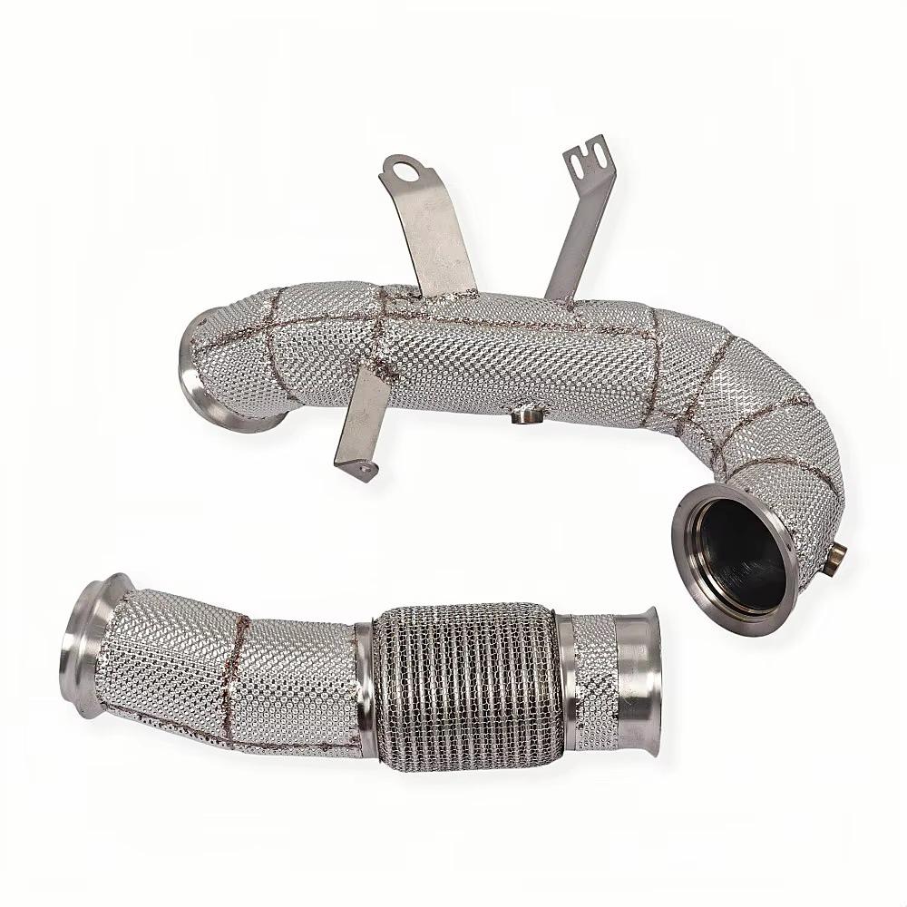 Stainless Steel 304 High-Flow Exhaust for Mercedes-Benz A45/CLA45/GLA45 2.0T