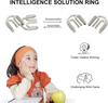 Intelligence Unlock Puzzle Rings Chinese Kongming Lock Brain Teaser Toy for Kids Students and Adults Mind Development Game