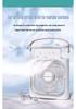 Water-cooled Desktop Fan & Humidifier with Cooling Spray for Dorms and Offices