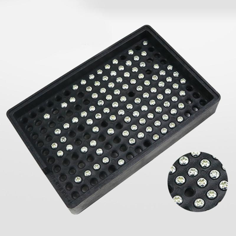 ESD Safe Screw Sorting Tray with Automatic Counting Function And Multiple Compartments For Electronics Assembly Projects