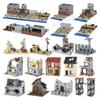 MOC Bttlefield Bricks WW2 Military War Gun Construction Compatible Figure Building Blocks Toys For Children Adults Friends Gifts