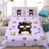 B-Badtz-Maru Cute Duvet Cover Set Home Style Bedding Soft Laundry Cotton Bed 3 Piece Set Student Dormitory Gift