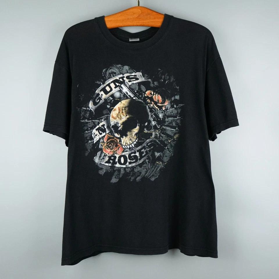 Винтажная футболка Guns N Roses 90-х M