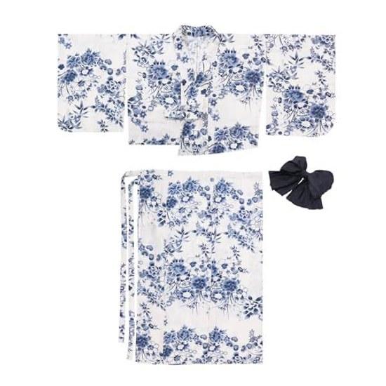 KYOETSU Yukata Set change weave Zweiteiler (Yukata Heko Obi) Damen AB