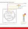 Chytrý dotykový spínač WiFi & RF433 s evropskými a britskými standardy - Kompatibilní se Smart Life/Tuya