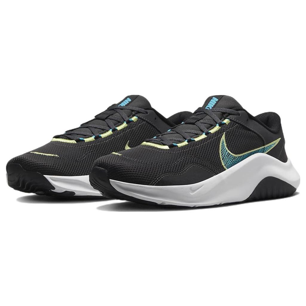 Nike Legend Essential 3 Next Nature Anthracite Blue Lightning Unisex Sneakers Black White DM1120-004