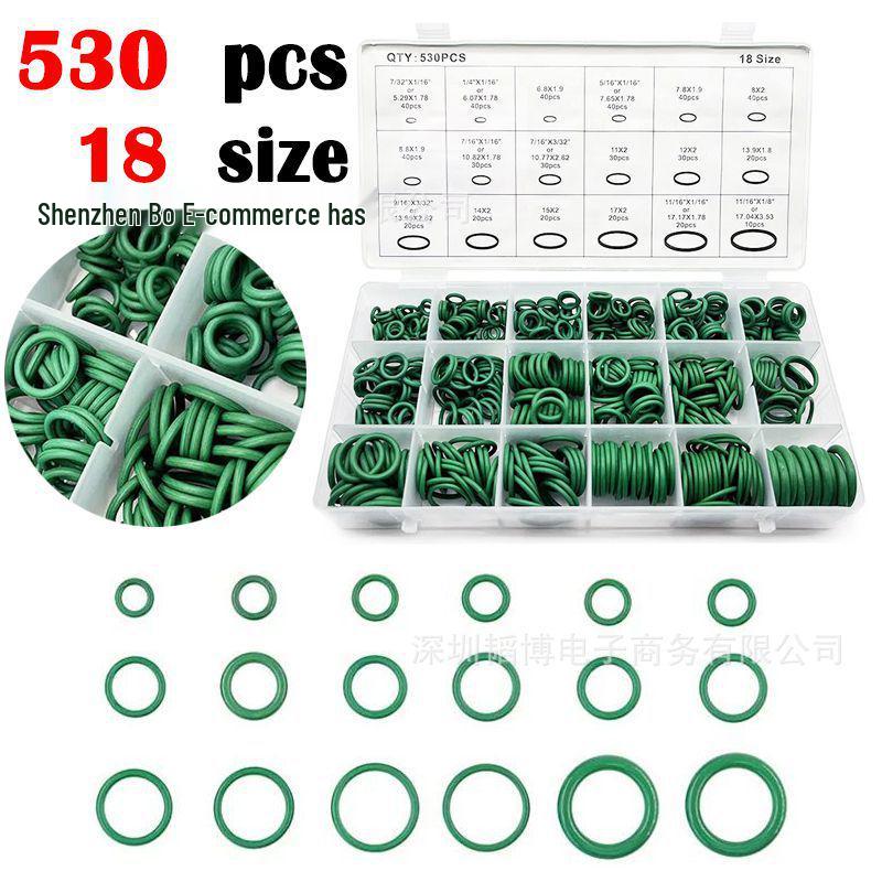 

530/270 шт. Ущільнювальні кільця круглого перерізу з нітрилової гуми для компресора кондиціонера автомобіля 270pc Purple O-ring