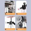 2L Handdruck-Schneeschaumsprüher, Wassersprüher, Pumpenschaumsprüher, Handdruck-Seifensprüher für die Autoreinigung und den Gartengebrauch