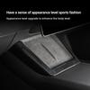 For Tesla Model Y Launch 2025 Model 3 Highland 2024 2025 Central Control Wireless Charging Panel Side Trim Strip Car Accessories