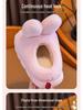 Kids' Winter Indoor Cotton Slippers - Non-Slip, Cute Rabbit Design for Boys & Girls