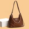 Retro Multifuncti Female Backpack Casual Shoulder Bag for Women High Capacity Soft Leather Backpack for Girls Rucksack Mochila