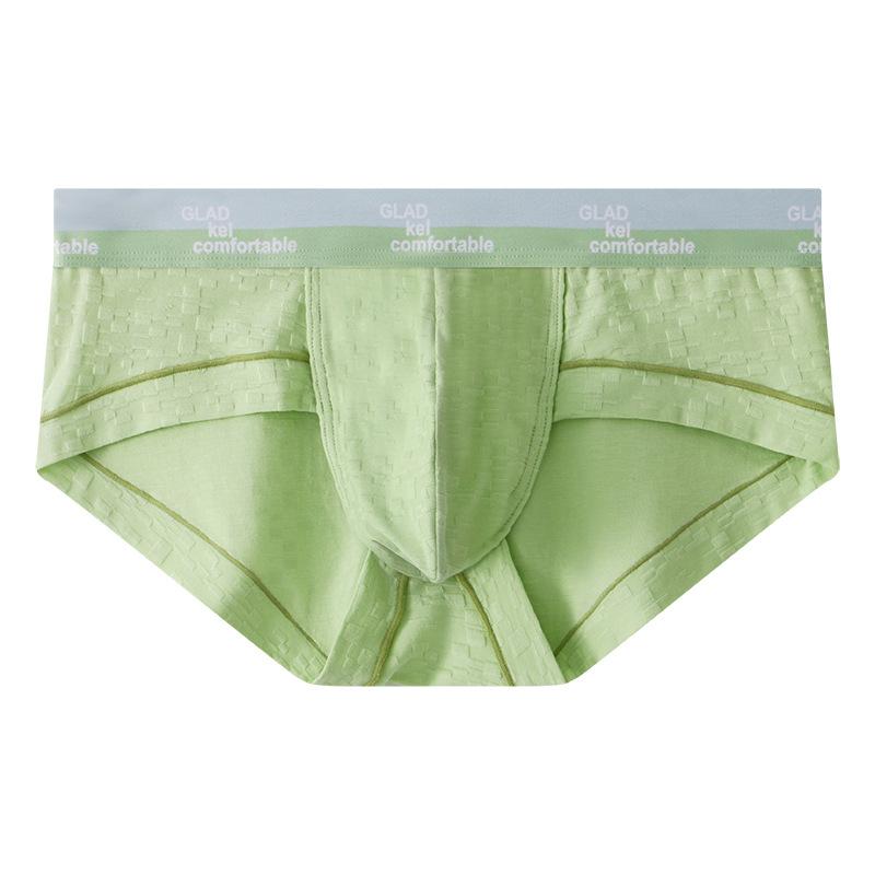 Men s Spring and Summer Sexy Baby Cotton High Elastic Skin Friendly Breathable Briefs M