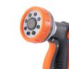 Garden Multi-Function Water Gun 8-Mode Adjustable High Pressure Car Wash Spray Nozzle Watering Sprinkler DN16mm Pipe Quick Joint