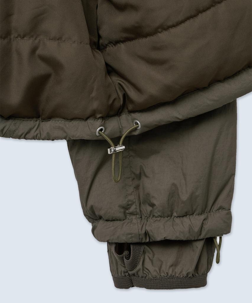 Intempomood Summit Detail Light Padded Jacket_Khaki
