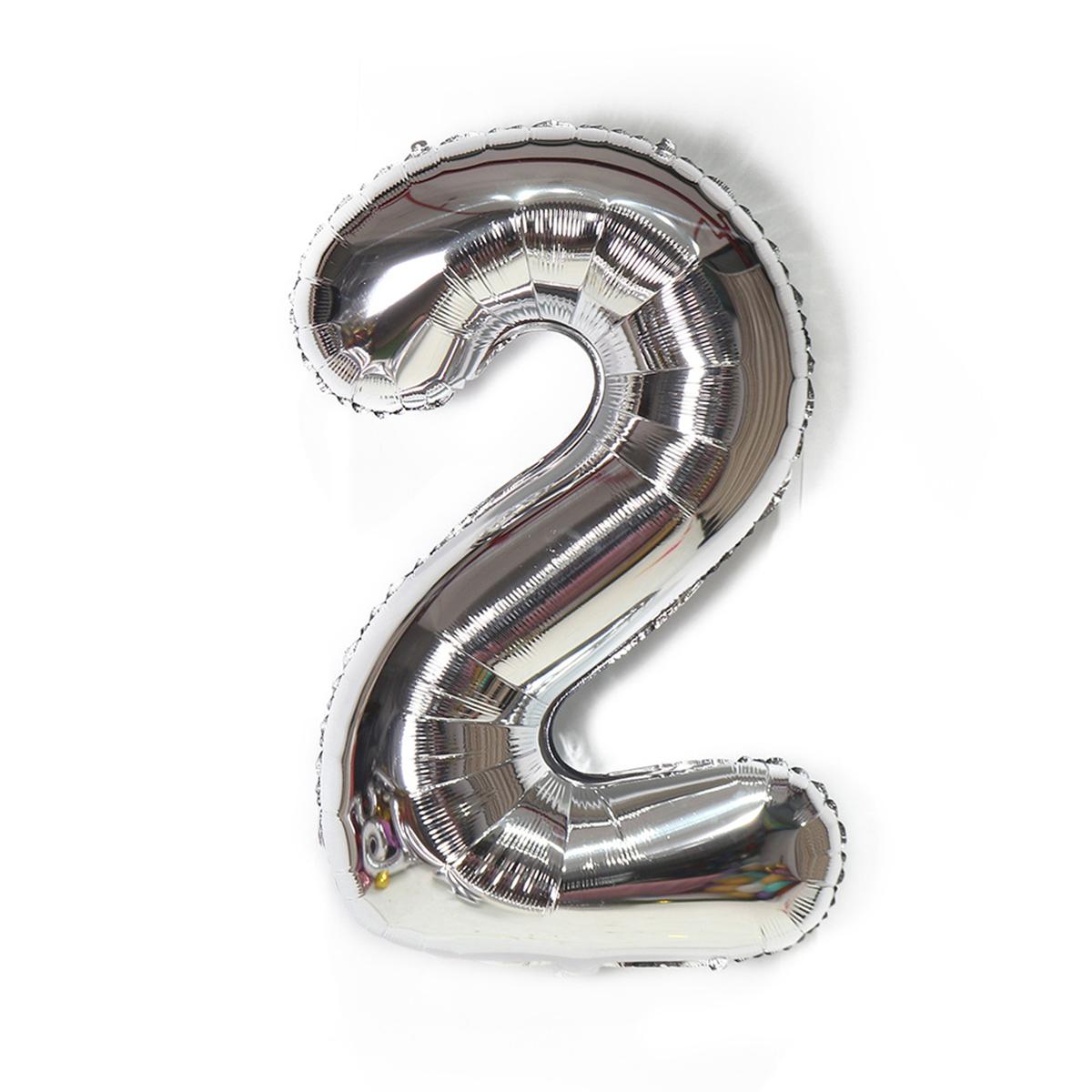 

1 шт./упаковка, 16-дюймова високоякісна срібляста алюмінієва плівка. Цифрова повітряна куля. Повітряна куля. Повітряна куля. Повітряна куля. 2 срібний