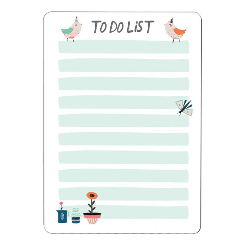 Magnetic A4 Refrigerator Message Sticker Flexible Fridge Drawing White Board Message Memo Reminder Planner