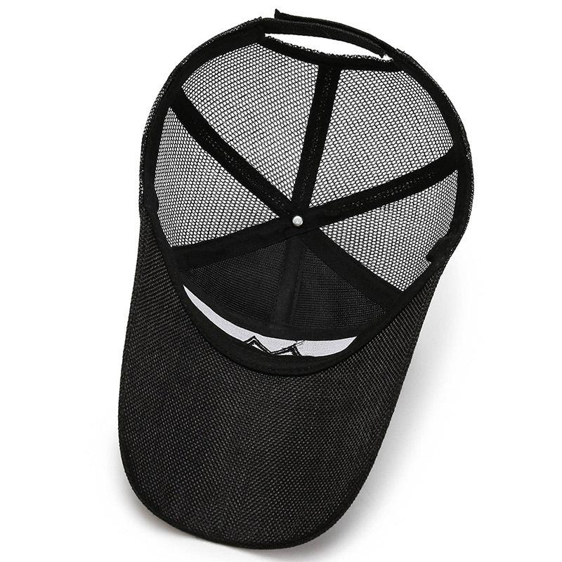 Mens Women Mesh Breathable Baseball Sports Cap Sun Protection Trucker Sun Hat