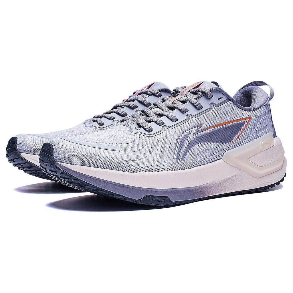 Li Ning YueYing 3.0 Comfortable Textile, TPU Cushioning Breathable Support Low top Running Shoes Men's Dove Gray ARHT019-14