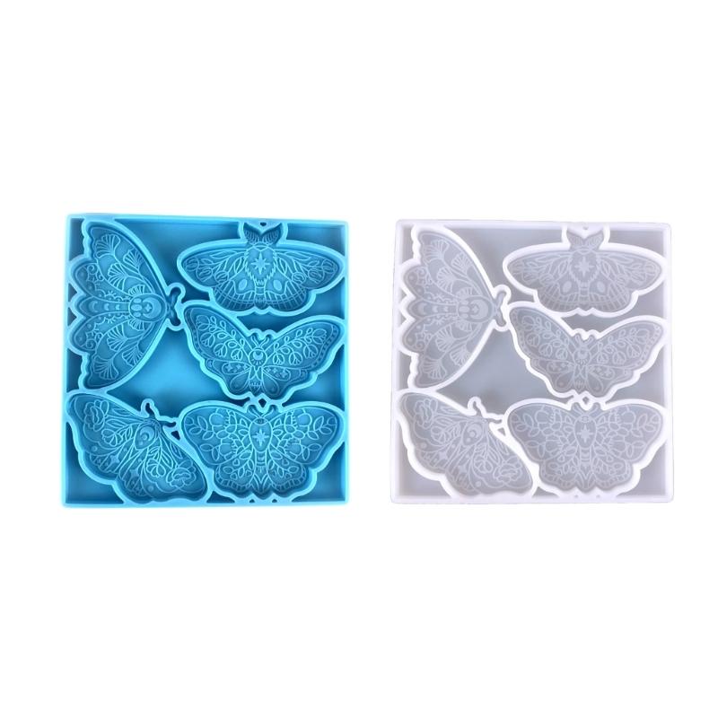 Epoxy Resin Butterfly Pendant Silicone Mould DIY Crafts Jewelry Making Tools